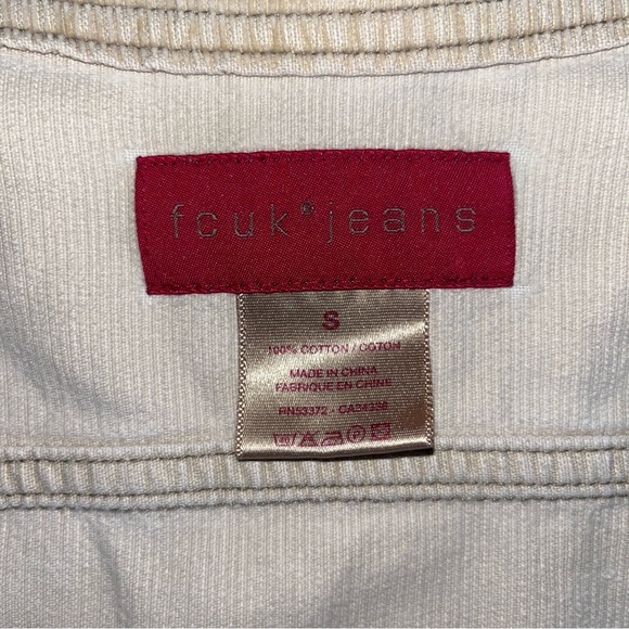 Fcuk corduroy, jean jacket - Picture 2 of 3